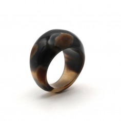 Bague  jonc en corne - S -...