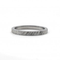 Wedding ring in platinum -...