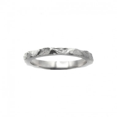 Men's platinum wedding band - A-76 M