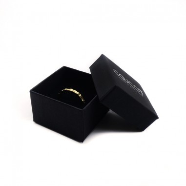 Wedding ring in 18K yellow gold...