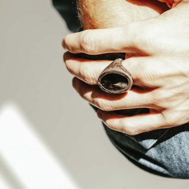 Signet men ring - Thor