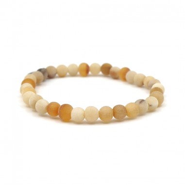 copy of Shiny horn beads bracelet 6mm...