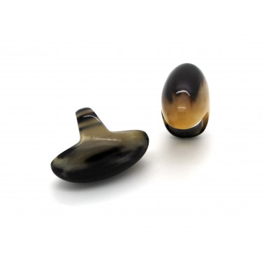 copy of Horn “Jonc” ring XL "Terres...