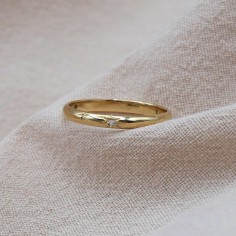 Gold star wedding ring -... 2