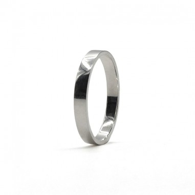 Callisto ribbon wedding ring - M