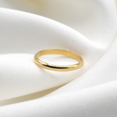 Wedding band in 18K yellow... 2