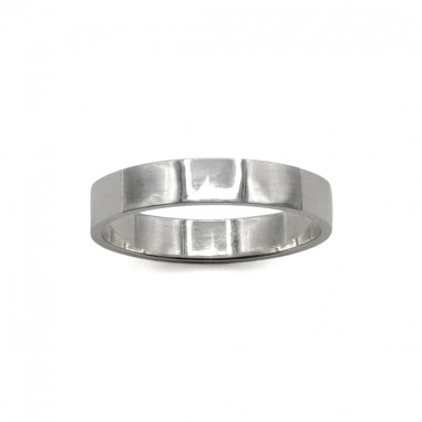 Callisto ribbon wedding ring - L