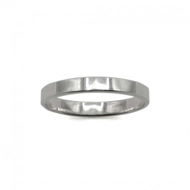 Atlas ribbon wedding band - M