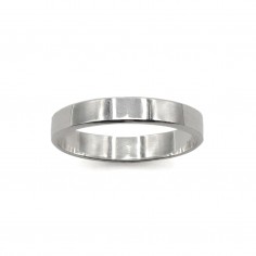 Atlas ribbon wedding ring - L