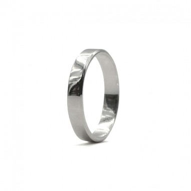 Atlas ribbon wedding ring - L