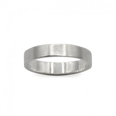 Sedna ribbon wedding ring - L
