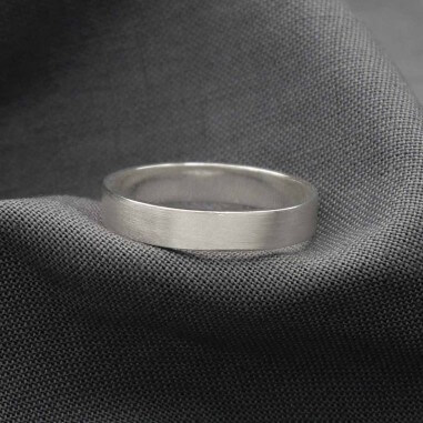 Sedna ribbon wedding ring - L