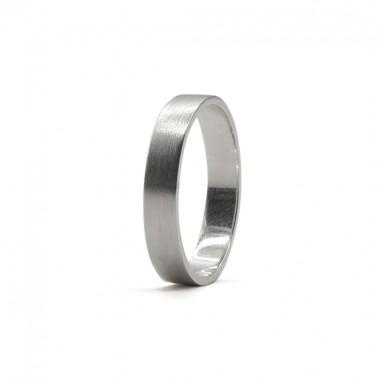 Sedna ribbon wedding ring - L