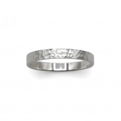 Vesta ribbon wedding ring - M