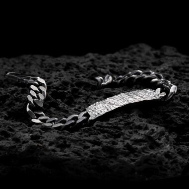 Bracelet for men in silver - Hypérion