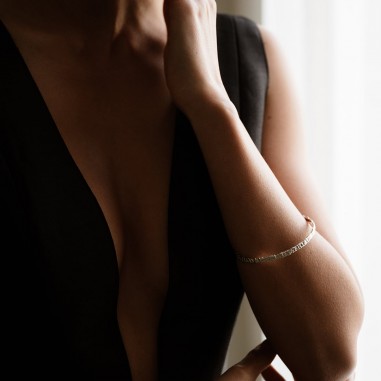 Jonc en argent Hypérion