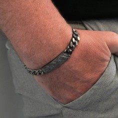 Bracelet for men in silver... 2
