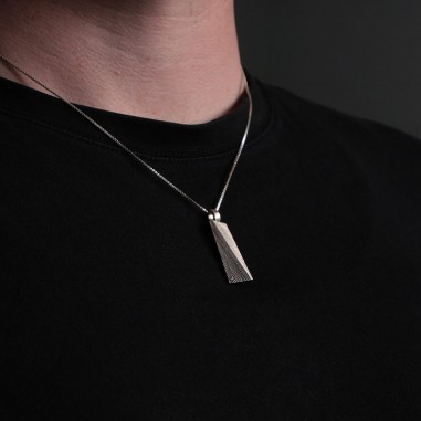 Men's diamond necklace - Tungsten S