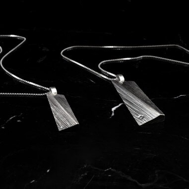 Men's diamond necklace - Tungsten S