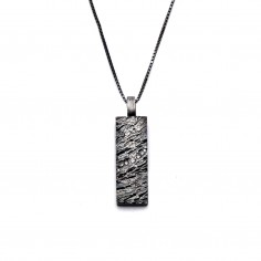 Men's diamond necklace -...