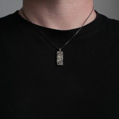 Men's diamond necklace -... 2