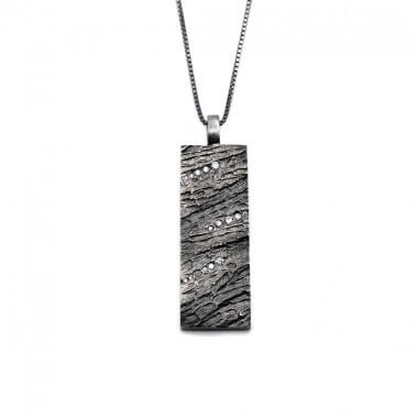 Men's diamond necklace - Hypérion L