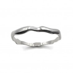 Silver bangle - Halo L
