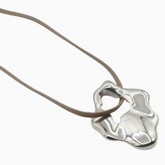 Silver necklace - Halo