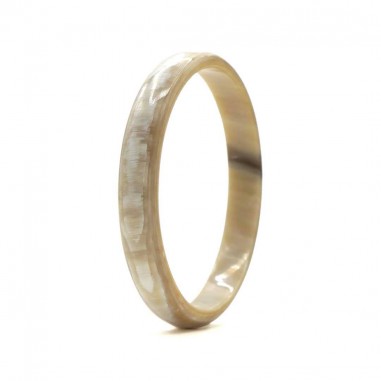 Horn bangle bracelet 10mm