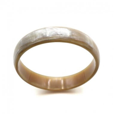 Horn bangle bracelet 15mm