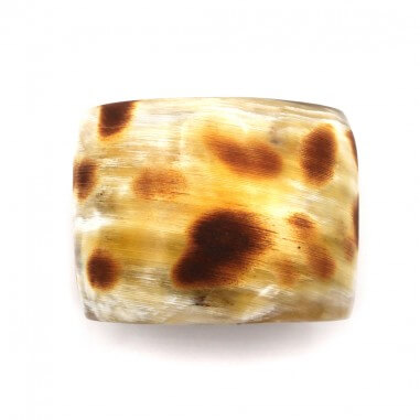 Wide horn cuff-bracelet "Terres...