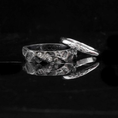 Men's diamond wedding ring - Model A76