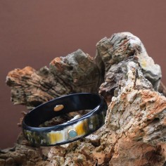 Bracelet dark horn 15mm set...