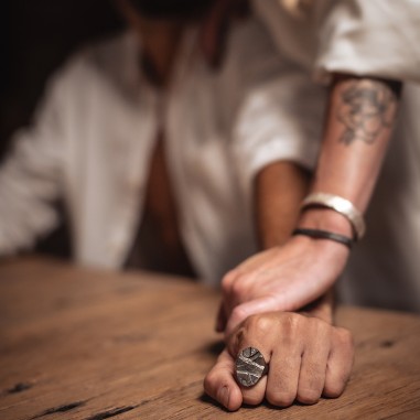 Signet ring for man A-76 - L