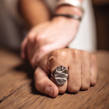 Signet ring for man A-76 - L