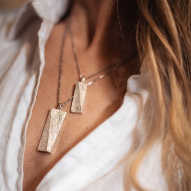 Collier en argent Tungstène - S