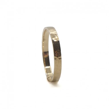 Vesta ribbon wedding ring - M