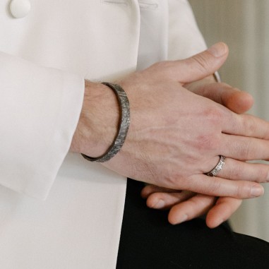 Hyper-IO-L men's wedding ring