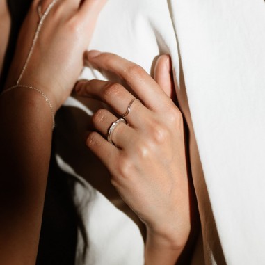 Original silver Ring A-76 - M