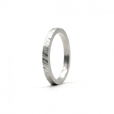 Wedding ring in platinum - Tungst-N-M