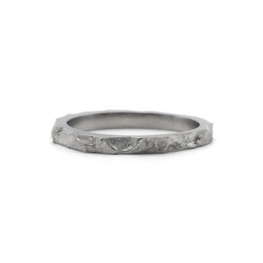 Men's platinum wedding band - A-76 M