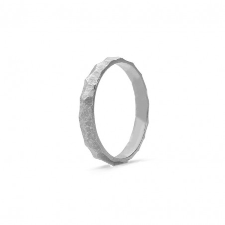 Photo sur fond blanc de l’alliance originale Sylva modèle M vue de trois quart.