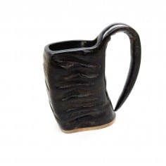 Buffalo horn drinking mug -...