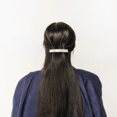 Barrette en corne classique L 2