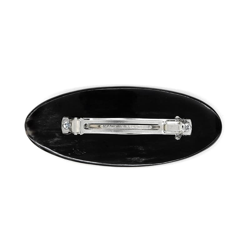 Horn barrette - oval L