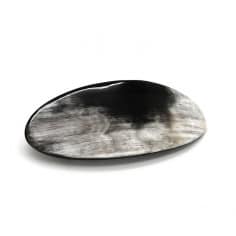 Barrette en corne - ovale L