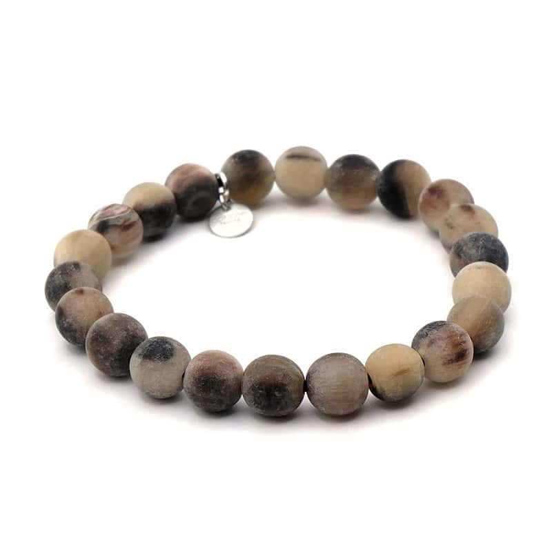Bracelet perles en corne 10mm - Ditwin