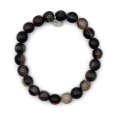 Elastic bracelet with horn...