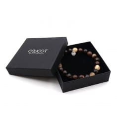 Bracelet perles en corne... 2