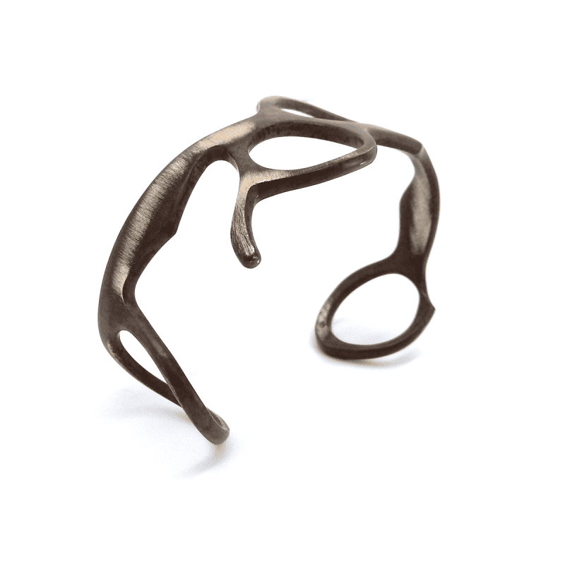 Bracelet ciseau en argent